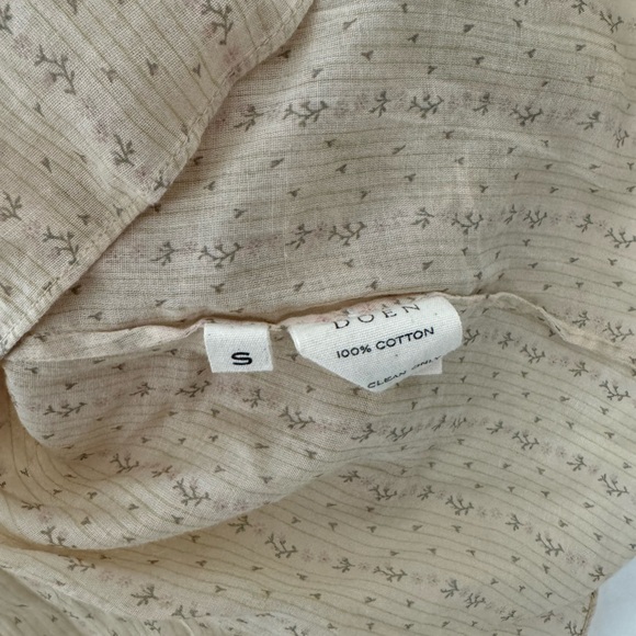 Doen Henri Blouse in Frances Floral sz S - Picture 7 of 12